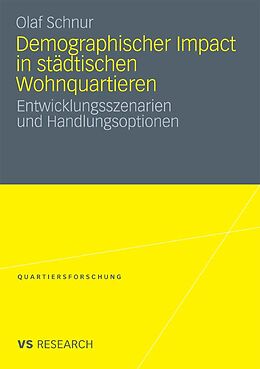 E-Book (pdf) Demographischer Impact in städtischen Wohnquartieren von Olaf Schnur