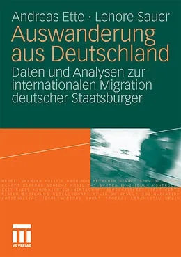 E-Book (pdf) Auswanderung aus Deutschland von Andreas Ette, Lenore Sauer