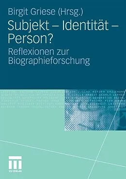 E-Book (pdf) Subjekt - Identität - Person? von Birgit Griese