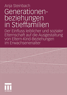E-Book (pdf) Generationenbeziehungen in Stieffamilien von Anja Steinbach