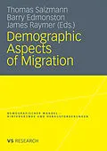 E-Book (pdf) Demographic Aspects of Migration von Thomas Salzmann, Barry Edmonston, James Raymer
