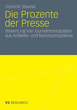 E-Book (pdf) Die Prozente der Presse von Dominik Stawski