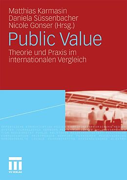 E-Book (pdf) Public Value von Matthias Karmasin, Daniela Süssenbacher, Nicole Gonser