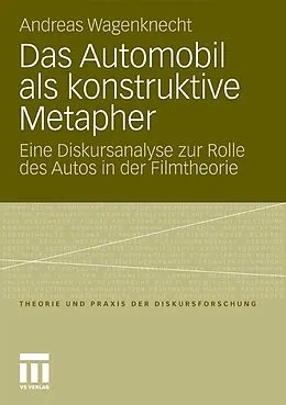 E-Book (pdf) Das Automobil als konstruktive Metapher von Andreas Wagenknecht