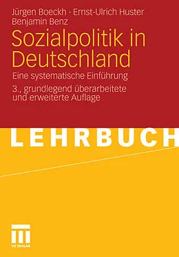 E-Book (pdf) Sozialpolitik in Deutschland von Jürgen Boeckh, Ernst-Ulrich Huster, Benjamin Benz