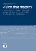 E-Book (pdf) Vision that matters von Stephanie Geise