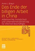 E-Book (pdf) Das Ende der billigen Arbeit in China von Anne J. Braun