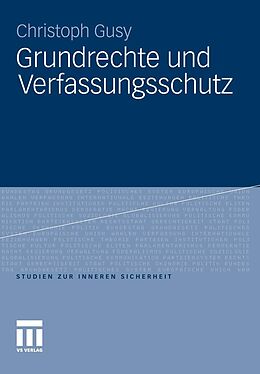 E-Book (pdf) Grundrechte und Verfassungsschutz von Christoph Gusy