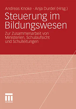 E-Book (pdf) Steuerung im Bildungswesen von Andreas Knoke, Anja Durdel