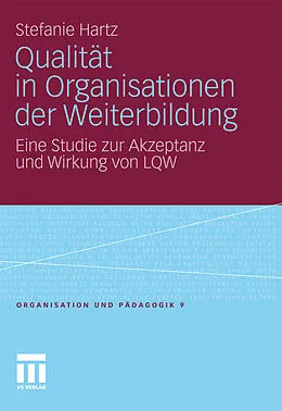 E-Book (pdf) Qualität in Organisationen der Weiterbildung von Stefanie Hartz