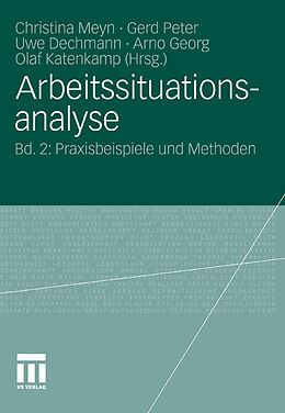 E-Book (pdf) Arbeitssituationsanalyse von Christina Meyn, Gerd Peter, Uwe Dechmann