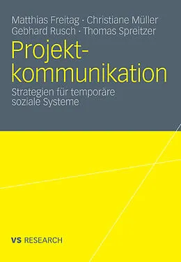 E-Book (pdf) Projektkommunikation von Matthias Freitag, Christiane Müller, Gebhard Rusch