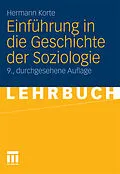 E-Book (pdf) Einführung in die Geschichte der Soziologie von Hermann Korte