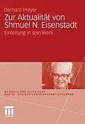 E-Book (pdf) Zur Aktualität von Shmuel N. Eisenstadt von Gerhard Preyer