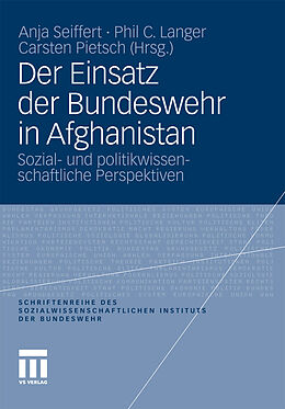 E-Book (pdf) Der Einsatz der Bundeswehr in Afghanistan von 