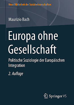 E-Book (pdf) Europa ohne Gesellschaft von Maurizio Bach