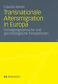 E-Book (pdf) Transnationale Altersmigration in Europa von Claudia Kaiser