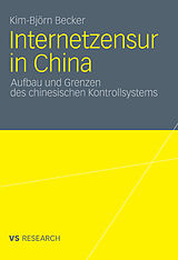 E-Book (pdf) Internetzensur in China von Kim-Björn Becker