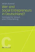 E-Book (pdf) Wer sind Social Entrepreneurs in Deutschland? von Miriam Rummel