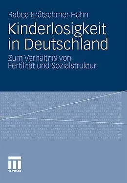 E-Book (pdf) Kinderlosigkeit in Deutschland von Rabea Krätschmer-Hahn