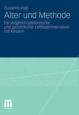 E-Book (pdf) Alter und Methode von Susanne Vogl