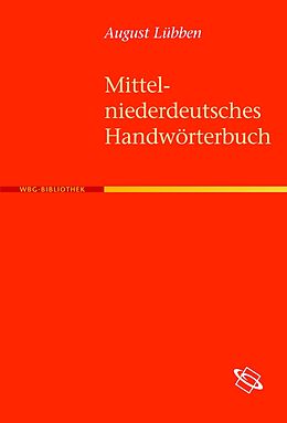 Kartonierter Einband Mittelniederdeutsches Handwörterbuch von August Lübben