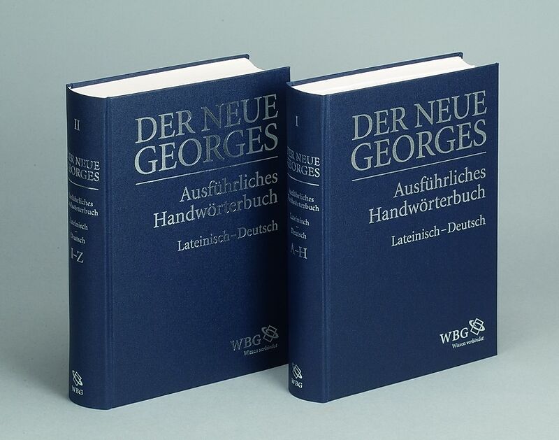 DER NEUE GEORGES Ausführliches Handwörterbuch Lateinisch  Deutsch