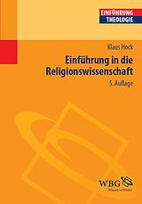 Kartonierter Einband Einführung in die Religionswissenschaft von Klaus Hock