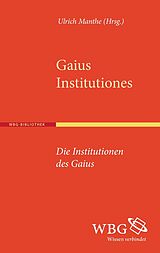 Fester Einband Institutionen - Institutiones von Gaius