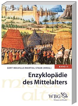 Kartonierter Einband Enzyklopädie des Mittelalters von 