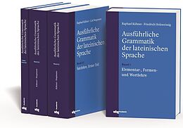 Fester Einband Ausführliche Grammatik der lateinischen Sprache von Raphael Kühner