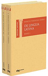 Fester Einband Marcus Terentius Varro: De Lingua Latina von Marcus Varro