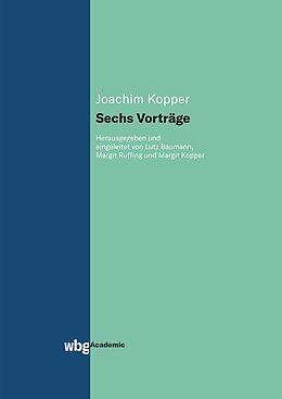 Fester Einband Sechs Vorträge von Joachim Kopper