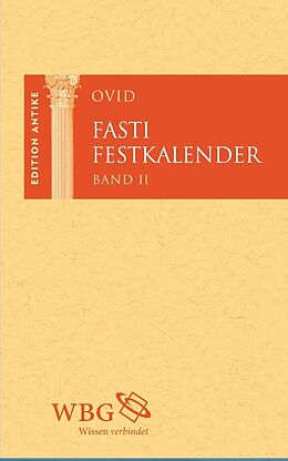 E-Book (pdf) Fasti / Festkalender. Band 2 von Ovid