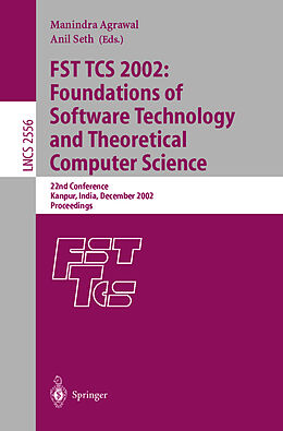 Kartonierter Einband FST TCS 2002: Foundations of Software Technology and Theoretical Computer Science von 