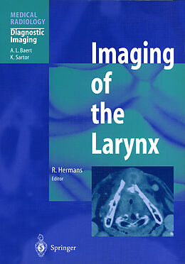 Couverture cartonnée Imaging of the Larynx de 