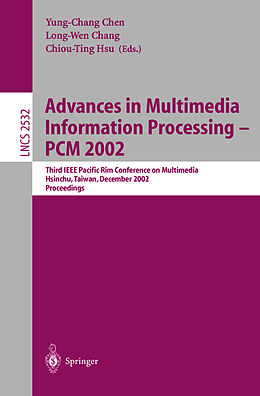 Kartonierter Einband Advances in Multimedia Information Processing   PCM 2002 von 
