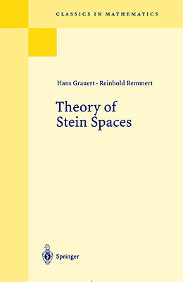 Kartonierter Einband Theory of Stein Spaces von Hans Grauert, Reinhold Remmert