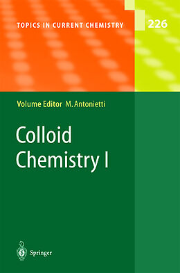 Livre Relié Colloid Chemistry I de 