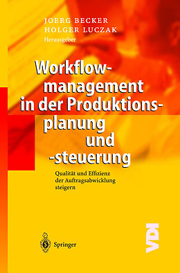 Kartonierter Einband Workflowmanagement in der Produktionsplanung und -steuerung von 