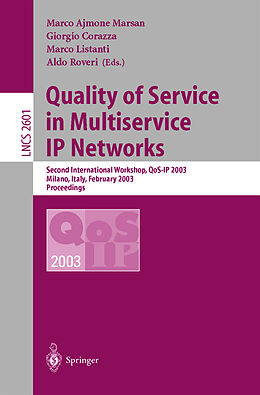 Kartonierter Einband Quality of Service in Multiservice IP Networks von 