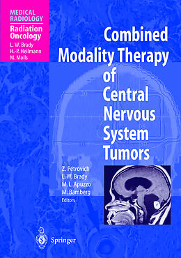 Couverture cartonnée Combined Modality Therapy of Central Nervous System Tumors de 