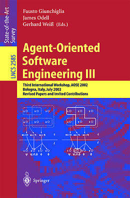 Kartonierter Einband Agent-Oriented Software Engineering III von 