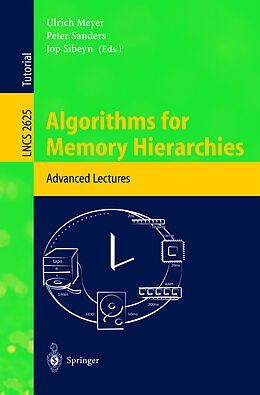 Kartonierter Einband Algorithms for Memory Hierarchies von 