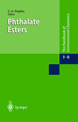 Livre Relié Phthalate Esters de 