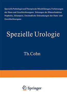 Kartonierter Einband Handbuch der Urologie von 