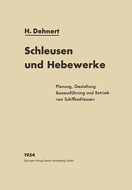 Kartonierter Einband Schleusen und Hebewerke von Hans Dehnert