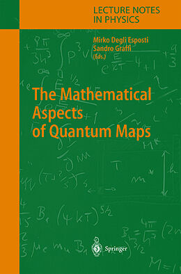 Fester Einband The Mathematical Aspects of Quantum Maps von 
