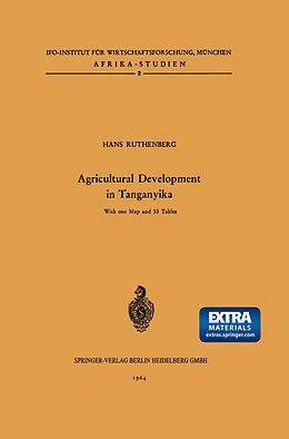 Kartonierter Einband Agricultural Development in Tanganyika von H. Ruthenberg