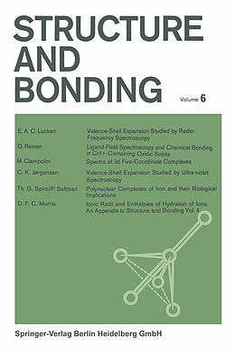 Kartonierter Einband Structure and Bonding von P. Hemmerich, C. K. Jørgensen, J. B. Neilands